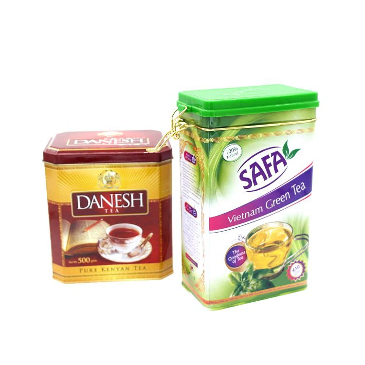 Rectangular Tea Packaging Tin Box Rectangular Tea Packaging Tin Box